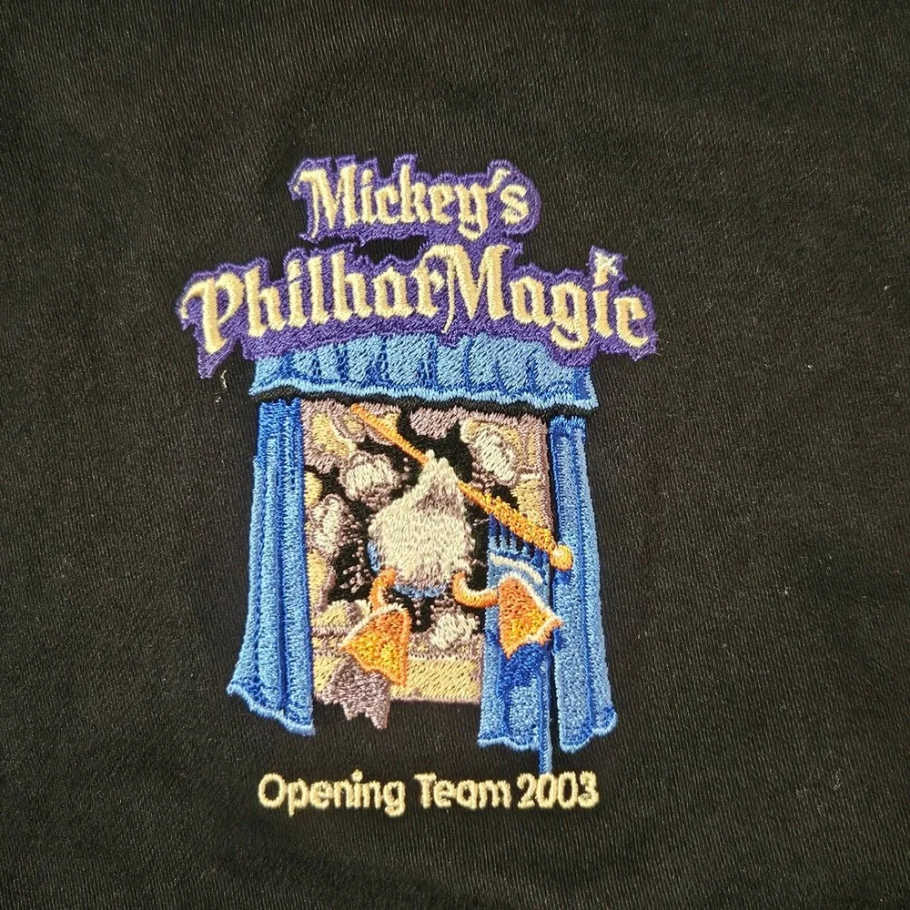 Mickey's Philharmagic‎ Opening Team 2003 Cast Member Sichel Jacket Size XL NEW